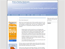 Tablet Screenshot of findfamilyrestroom.com
